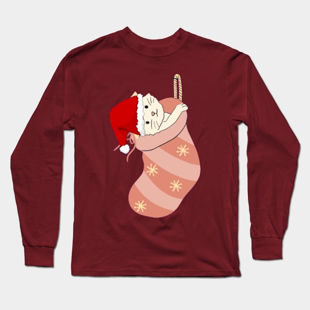 Funny Christmas Long Sleeve T-Shirt by Vakian